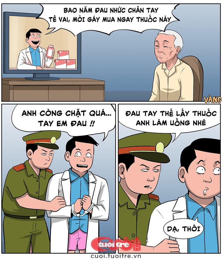 'Thuốc giả' trị mỏi gối nhưng không chữa được... đau tay - Ảnh 1.