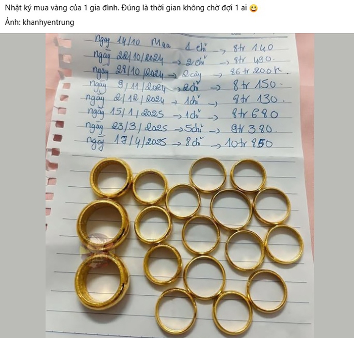 mua vàng - Ảnh 1.