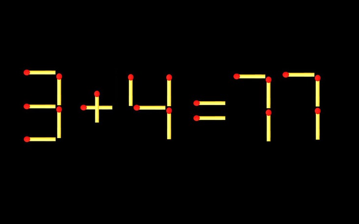 Thử tài IQ: Di chuyển một que diêm để 17+3=4 thành phép tính đúng - Ảnh 9.