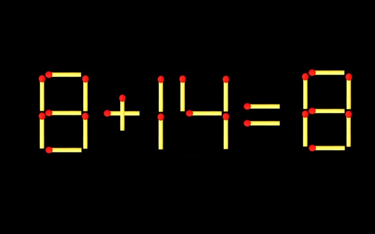 Thử tài IQ: Di chuyển một que diêm để 1x1=87 thành phép tính đúng - Ảnh 9.