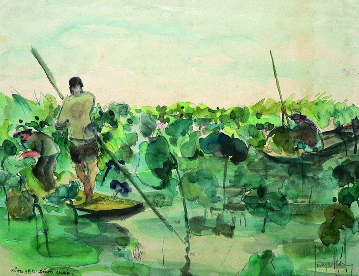 Ký họa kháng chiến - Ảnh 4.