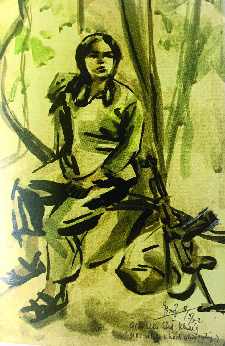 Ký họa kháng chiến - Ảnh 5.