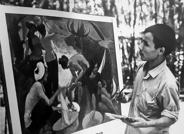 Ký họa kháng chiến - Ảnh 1.