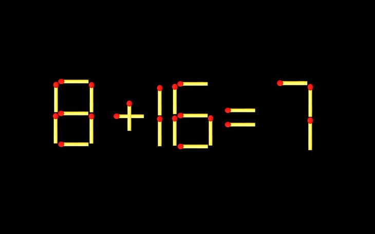 Thử tài IQ: Di chuyển một que diêm để 11+6=6 thành phép tính đúng - Ảnh 9.