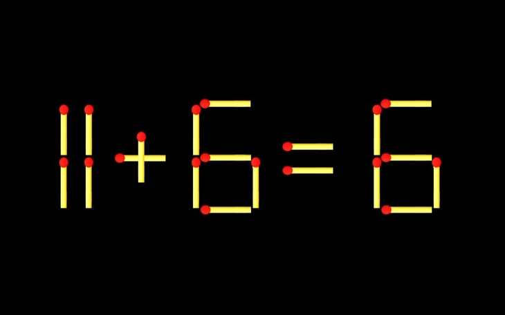 Thử tài IQ: Di chuyển một que diêm để 11-1=3 thành phép tính đúng - Ảnh 8.