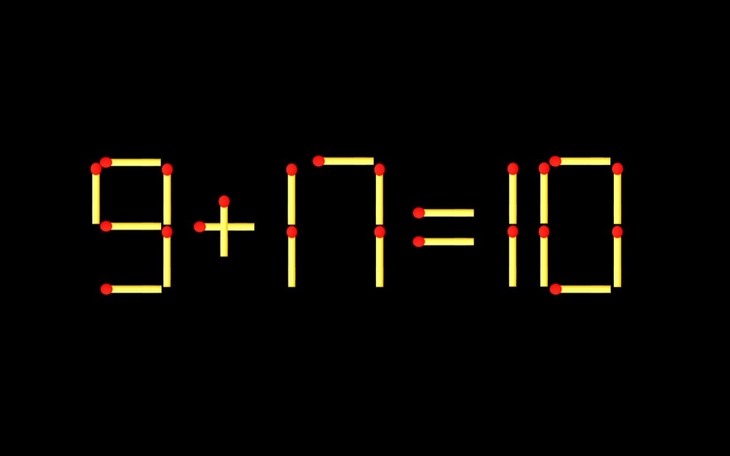 Thử tài IQ: Di chuyển một que diêm để 11-1=3 thành phép tính đúng - Ảnh 9.