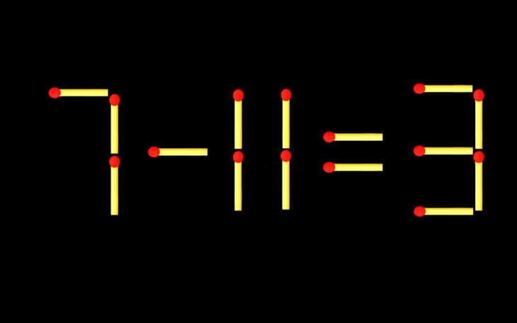 Thử tài IQ: Di chuyển một que diêm để 17+5=6 thành phép tính đúng - Ảnh 8.