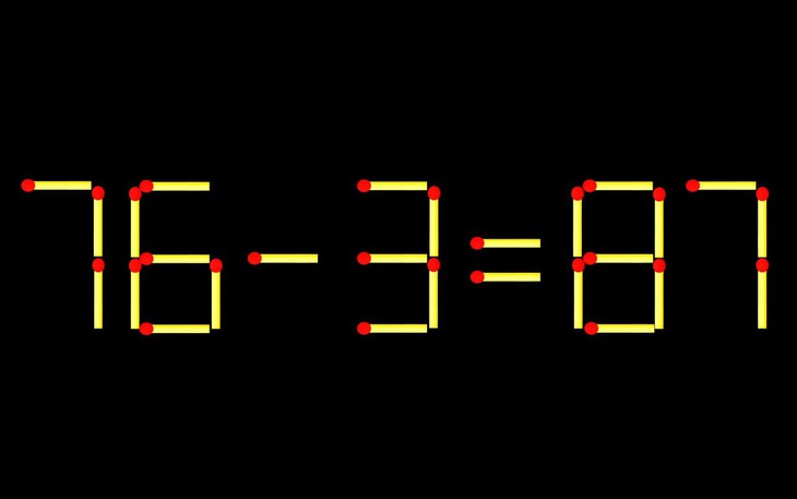 Thử tài IQ: Di chuyển một que diêm để 17+5=6 thành phép tính đúng - Ảnh 7.