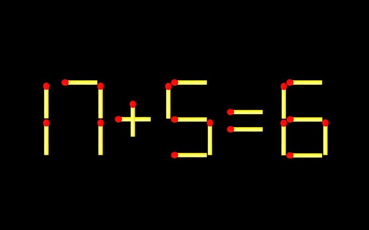 Thử tài IQ: Di chuyển một que diêm để 8+17=9 thành phép tính đúng - Ảnh 9.