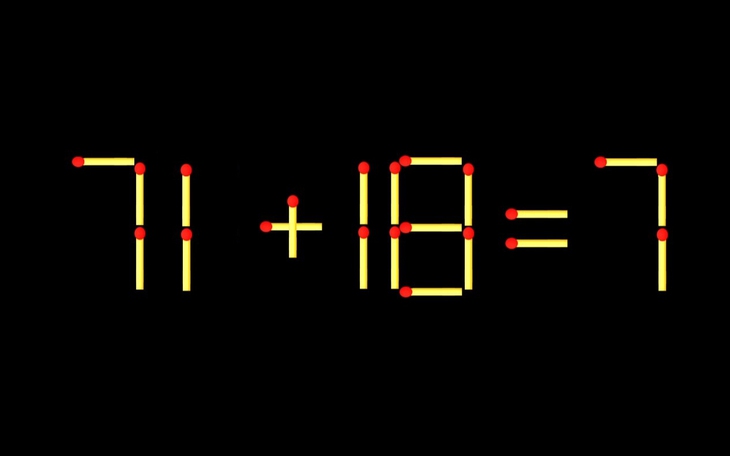 Thử tài IQ: Di chuyển một que diêm để 3+7=48 thành phép tính đúng - Ảnh 9.