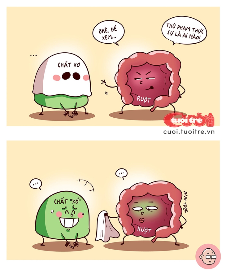 Treo chất xơ bán chất... xổ - Ảnh 1.