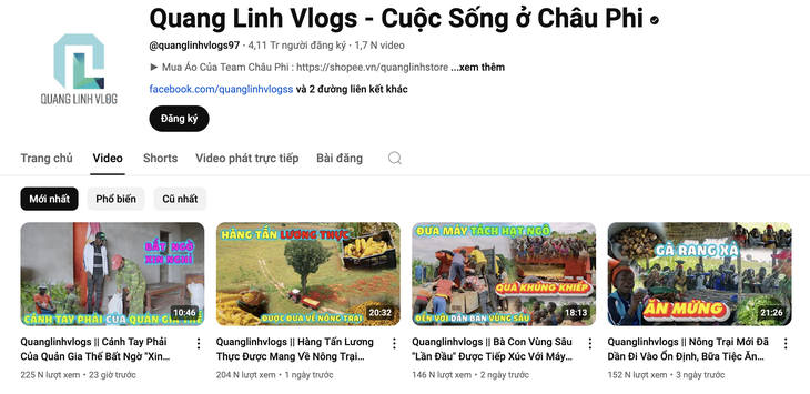 'Team châu Phi' đang làm gì sau khi Quang Linh Vlogs bị bắt? - Ảnh 2.