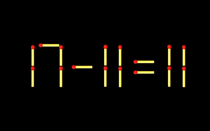 Thử tài IQ: Di chuyển một que diêm để 5-6=17 thành phép tính đúng - Ảnh 8.