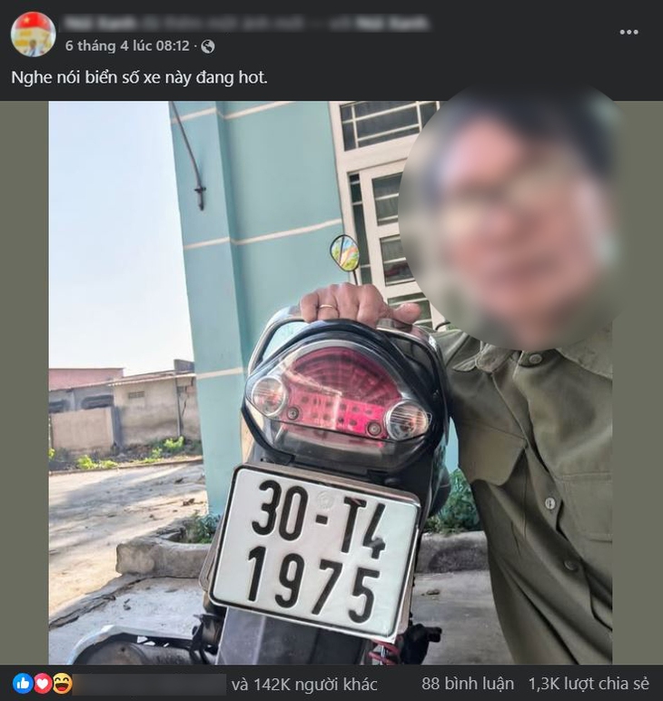 Sự thật về biển số xe '30T41975' đang hot trên mạng - Ảnh 1.