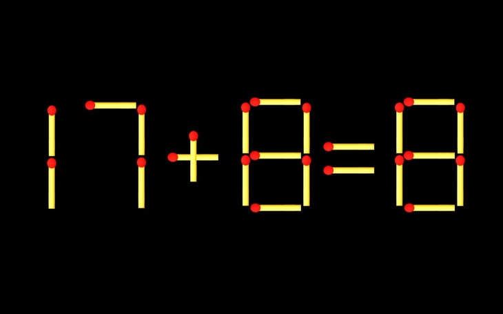 Thử tài IQ: Di chuyển một que diêm để 8+11=9 thành phép tính đúng - Ảnh 9.
