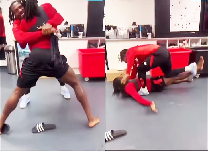 Sao Ngoại hạng Anh Traore được fan gợi ý đi đánh ở UFC vì… vật giỏi - Ảnh 1.