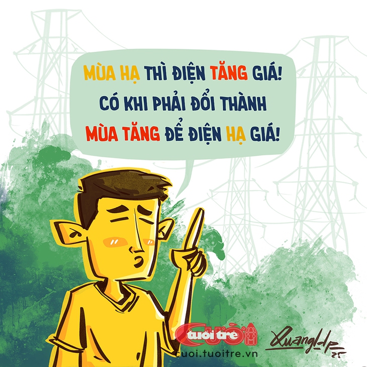 điện tăng giá - Ảnh 1.
