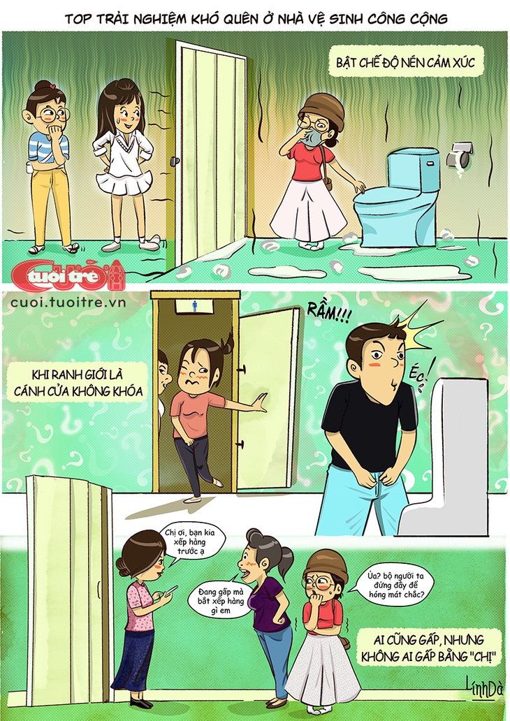 Top trải nghiệm khó quên ở nhà vệ sinh công cộng - Ảnh 1.