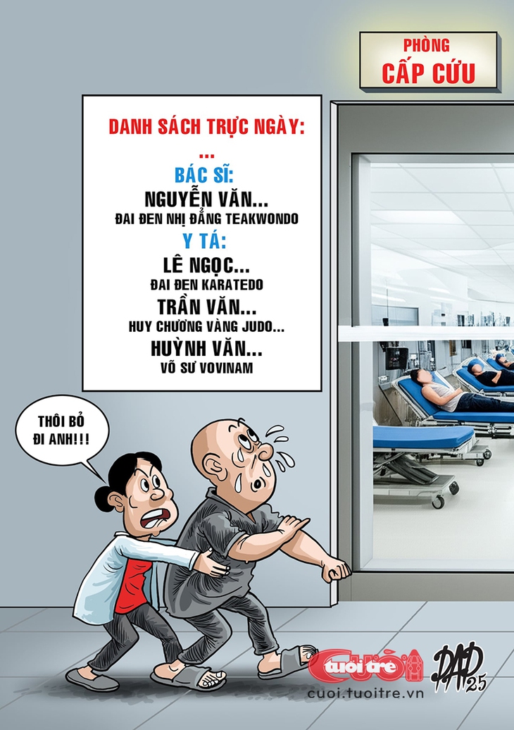 Nhân viên y tế phòng cấp cứu... kêu cứu - Ảnh 1.