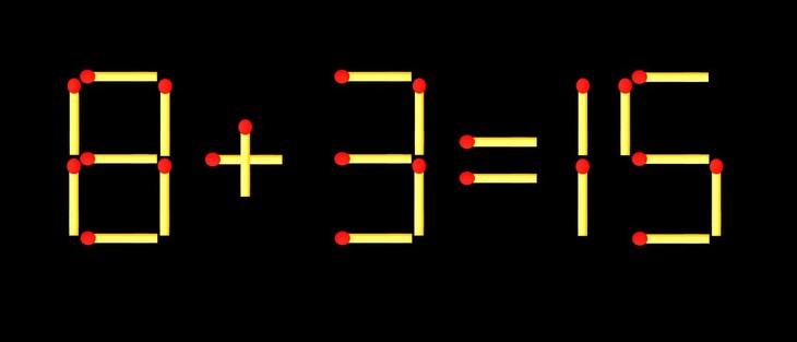 Thử tài IQ: Di chuyển một que diêm để 7+17=8 thành phép tính đúng - Ảnh 3.