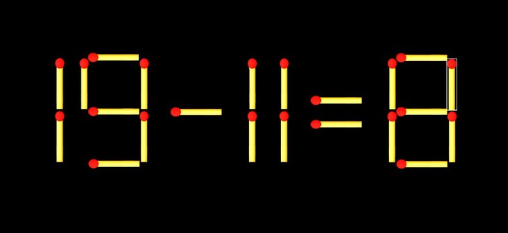 Thử tài IQ: Di chuyển một que diêm để 1+0=39 thành phép tính đúng - Ảnh 6.
