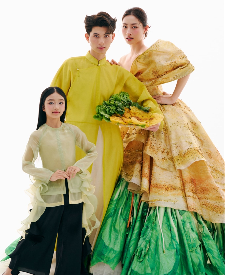 Lương Thùy Linh và váy bánh xèo: Chuyện kể từ trái tim của nhà thiết kế Nguyễn Minh Công - Ảnh 1.