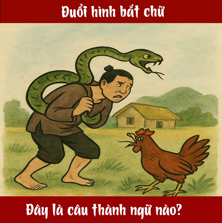 Câu thành ngữ nào liên quan đến rắn và gà? - Ảnh 1.