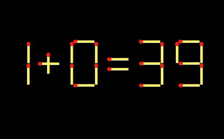 Thử tài IQ: Di chuyển một que diêm để 86+11=5 thành phép tính đúng - Ảnh 7.