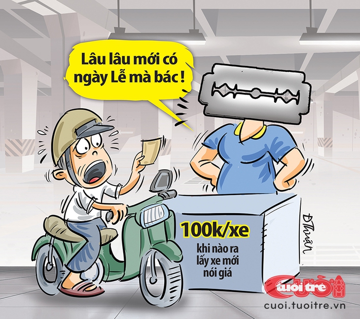 giữ xe máy - Ảnh 2.