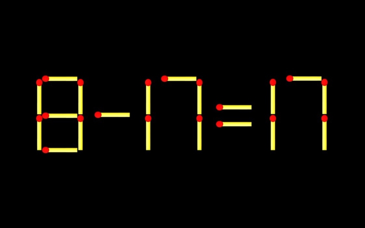 Thử tài IQ: Di chuyển một que diêm để 3+8=5 thành phép tính đúng - Ảnh 9.