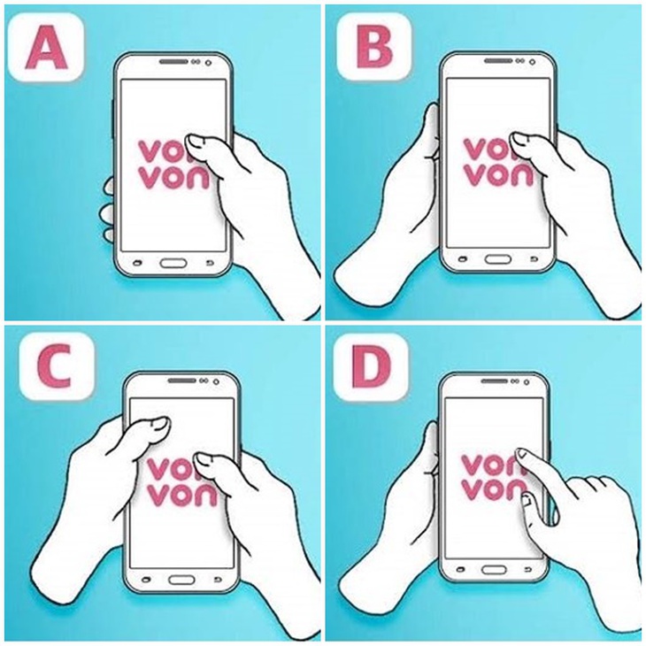 cầm điện thoại - Ảnh 1.