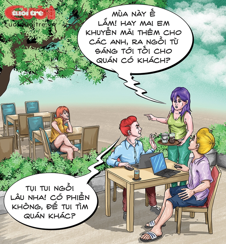 quán cà phê - Ảnh 1.