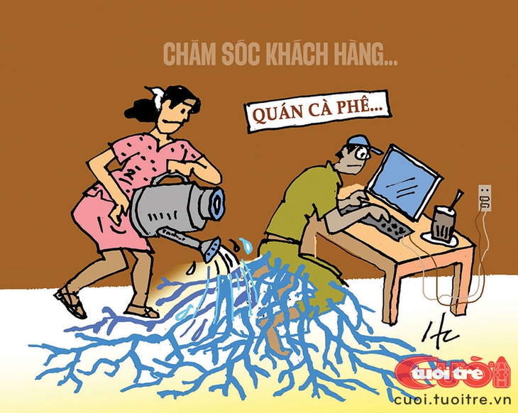 quán cà phê - Ảnh 4.