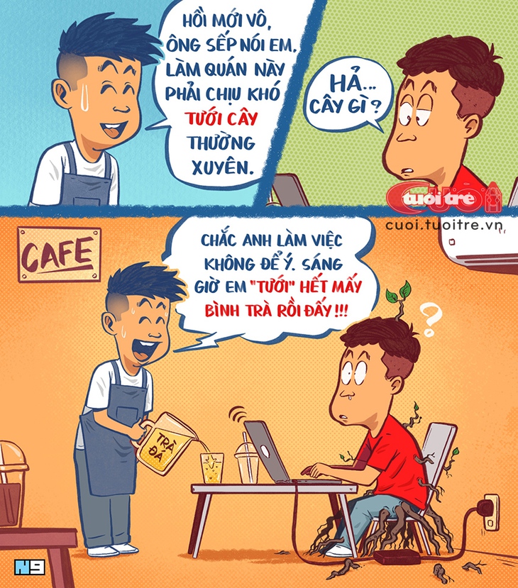 Quán cà phê chăm sóc khách hàng 'mọc rễ' ra sao? - Ảnh 1.