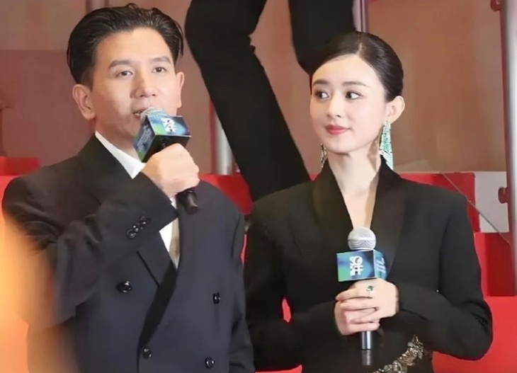 Triệu Lệ Dĩnh 'văng tục' để phản ứng về tin đồn tình cảm - Ảnh 1.