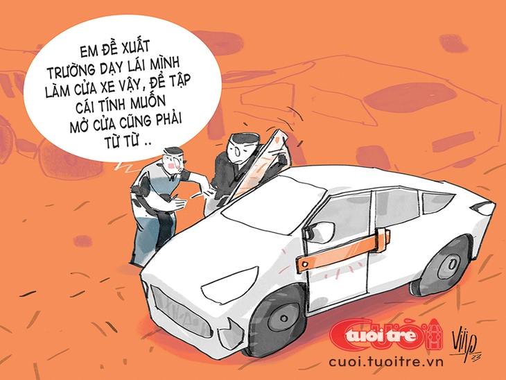 mở cửa ô tô - Ảnh 1.