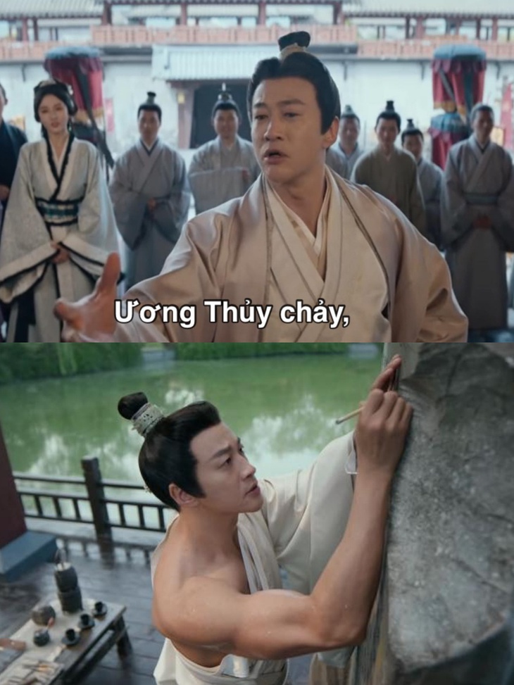 Hà Nhuận Đông làm cameo 'Khom lưng' gây sốt như 'hack game' - Ảnh 1.