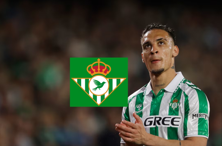 Real Betis sửa logo hài hước để… lấy vía may mắn - Ảnh 1.