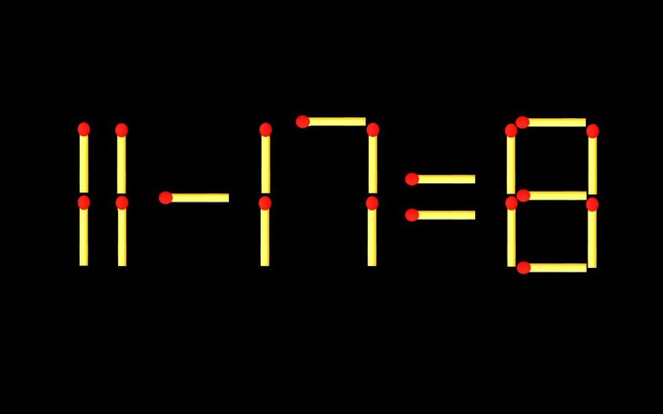 Thử tài IQ: Di chuyển một que diêm để 5+75=70 thành phép tính đúng - Ảnh 9.