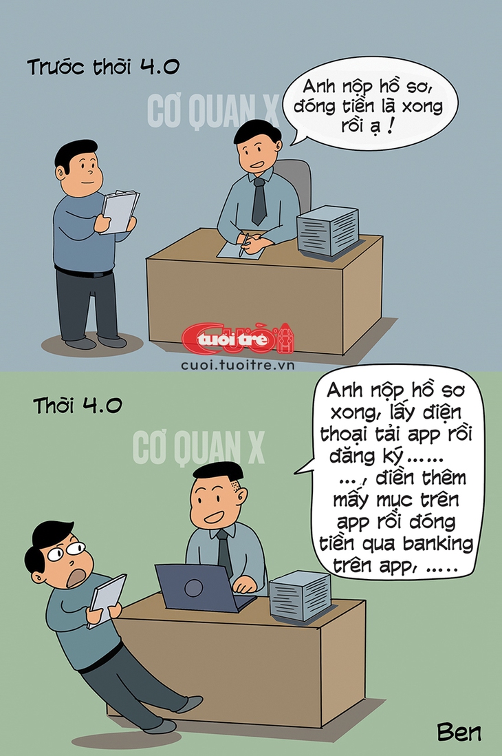 Thủ tục trước và trong thời 4.0 - Ảnh 1.