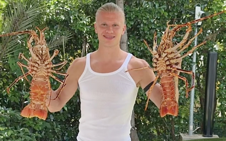 Haaland đón sinh nhật tranh thủ 'cà khịa' nhóm chê tóc mình - Ảnh 2.