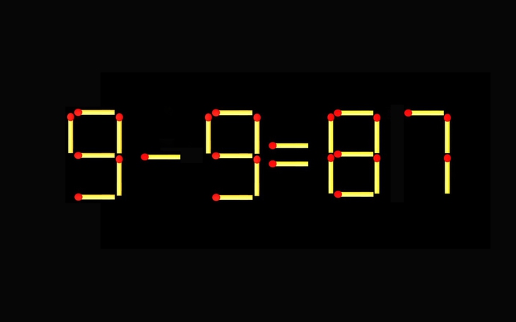 Thử tài IQ: Di chuyển 2 que diêm để 1x7=71 thành phép tính đúng - Ảnh 7.