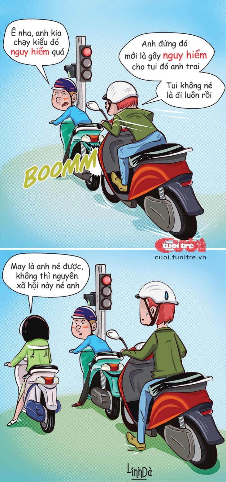 Một câu chuyện dưới cột đèn đỏ - Ảnh 1.