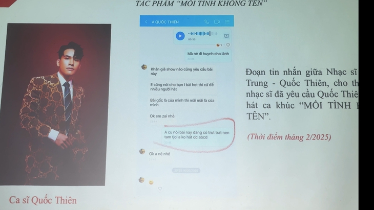 Quốc Thiên bị kiện vì xâm phạm bản quyền 'Mối tình không tên' - Ảnh 2.