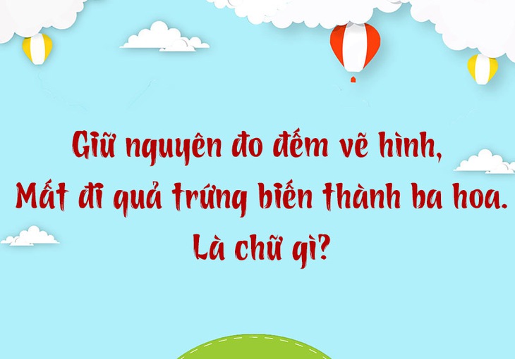 câu đố - Ảnh 3.