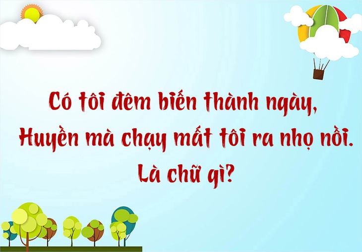 câu đố - Ảnh 5.