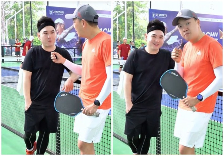 Một sao nam vừa giảm 20kg nhờ chơi pickleball 5 tiếng mỗi ngày - Ảnh 2.