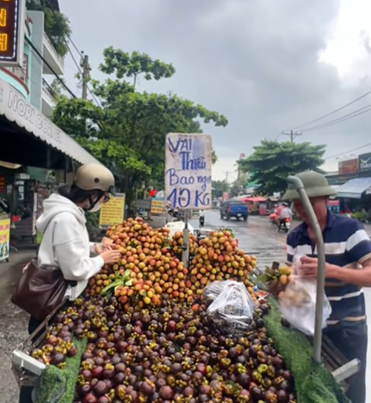 vải thiều - Ảnh 1.