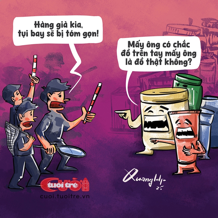 hàng giả - Ảnh 1.