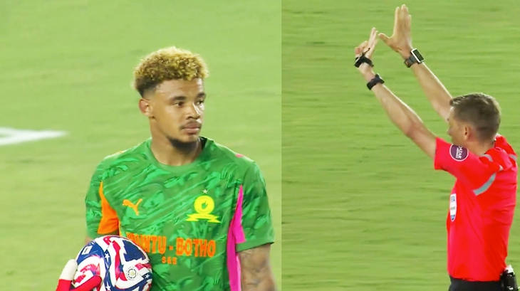 Thủ môn ngơ ngác vì luật mới tại FIFA Club World Cup - Ảnh 1.